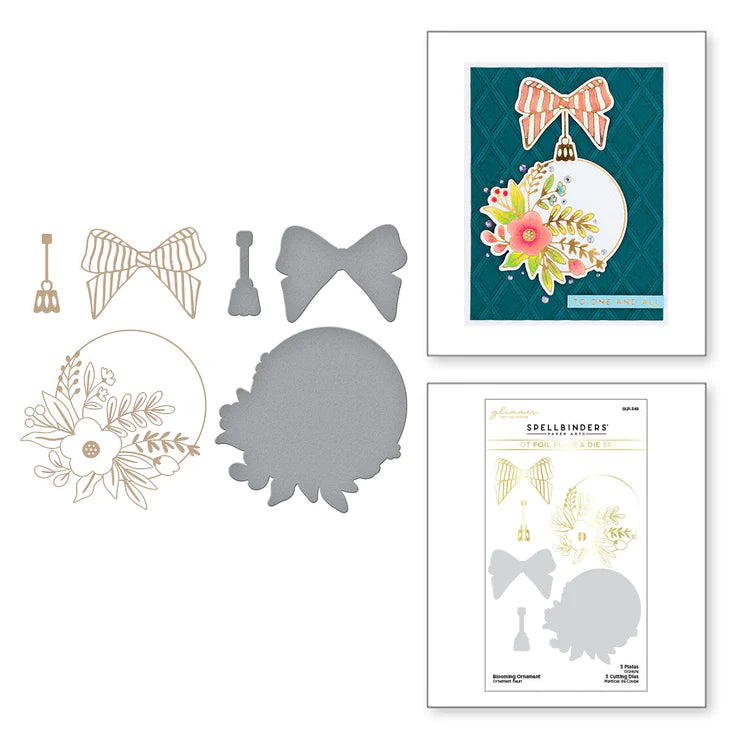 Blooming Ornament Glimmer Hot Foil Plate & Die Set