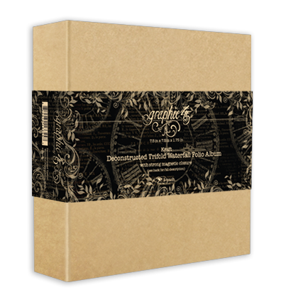 Deconstructed Trifold Waterfall Folio Album - Kraft
