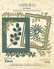 Rectangle Frames with Ferns & Foliage Die Set