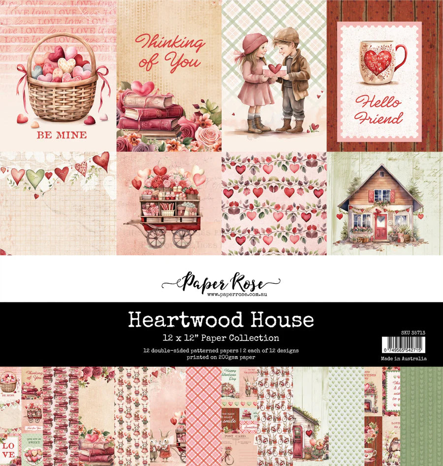 Heartwood House 12x12 Paper Collection