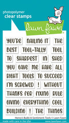 Henry's Build-a-Sentiment: Tools Stamp Set