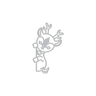 Hero Art DF144 Peeking Reindeer Dies for Card Making
