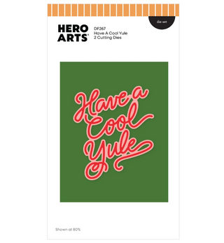 Hero Arts Have a Cool Yule Die Set