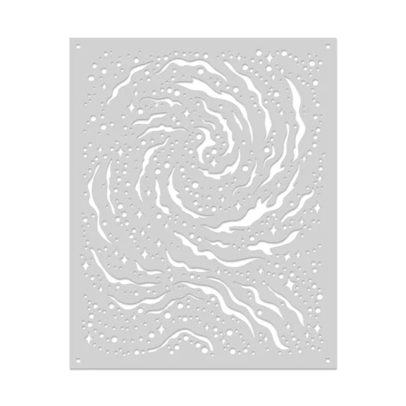 Hero Arts Nebula Cluster Stencil for Card Making