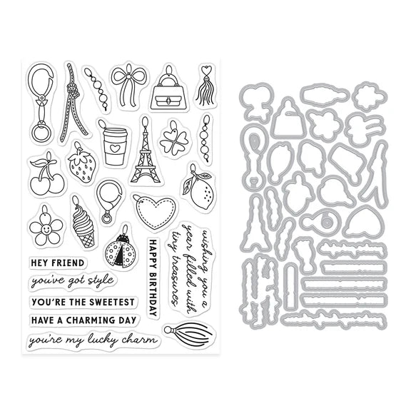 Tiny Treasures Stamp and Die Cut Set