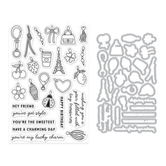 Tiny Treasures Stamp and Die Cut Set