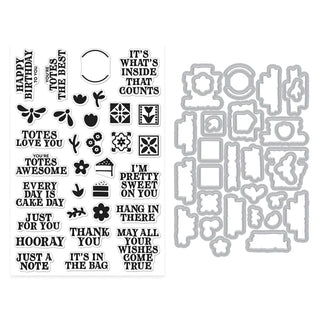 Hero Arts Totes the Best Stamp & Die Cut Set