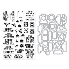 Totes the Best Stamp & Cut