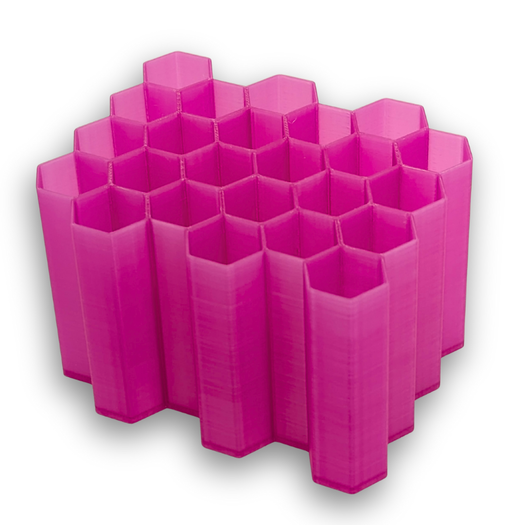 Hexagon Brush & Tool Holder – The Perfect Organizer for Blending Brushes & More!