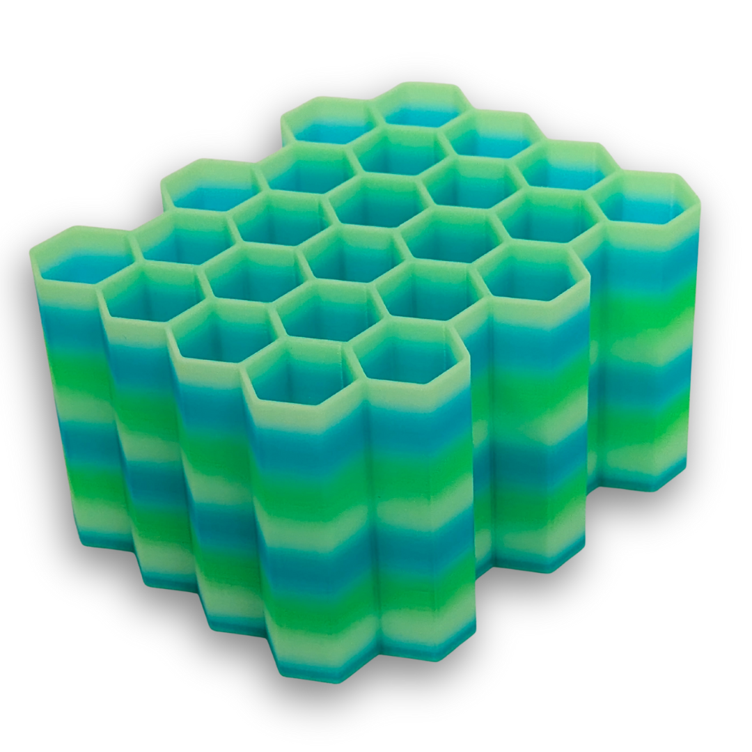 Hexagon Brush & Tool Holder – The Perfect Organizer for Blending Brushes & More!