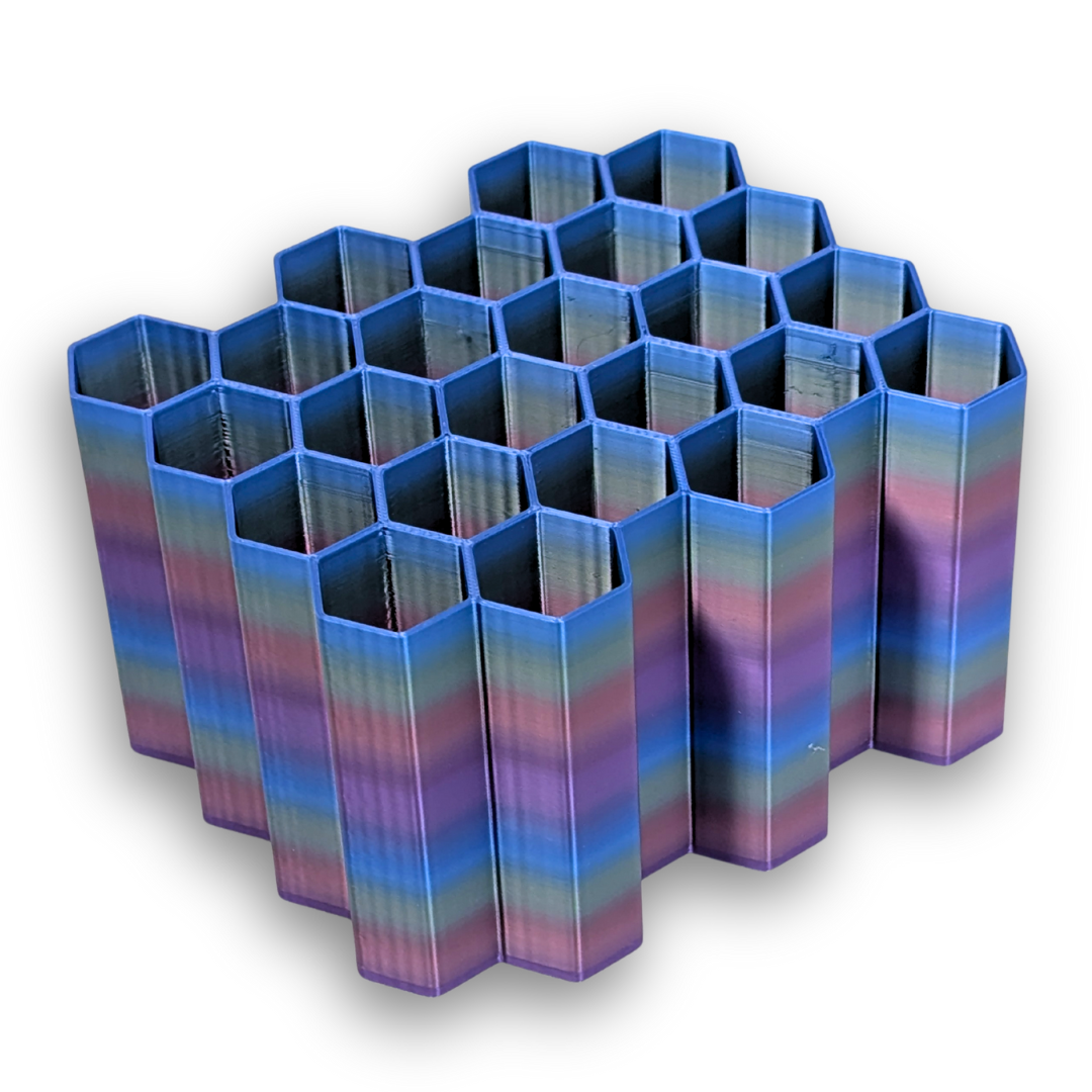 Hexagon Brush & Tool Holder – The Perfect Organizer for Blending Brushes & More!