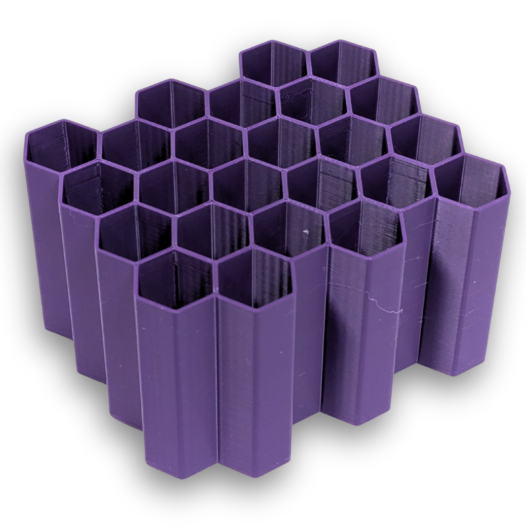 Hexagon Brush & Tool Holder – The Perfect Organizer for Blending Brushes & More!