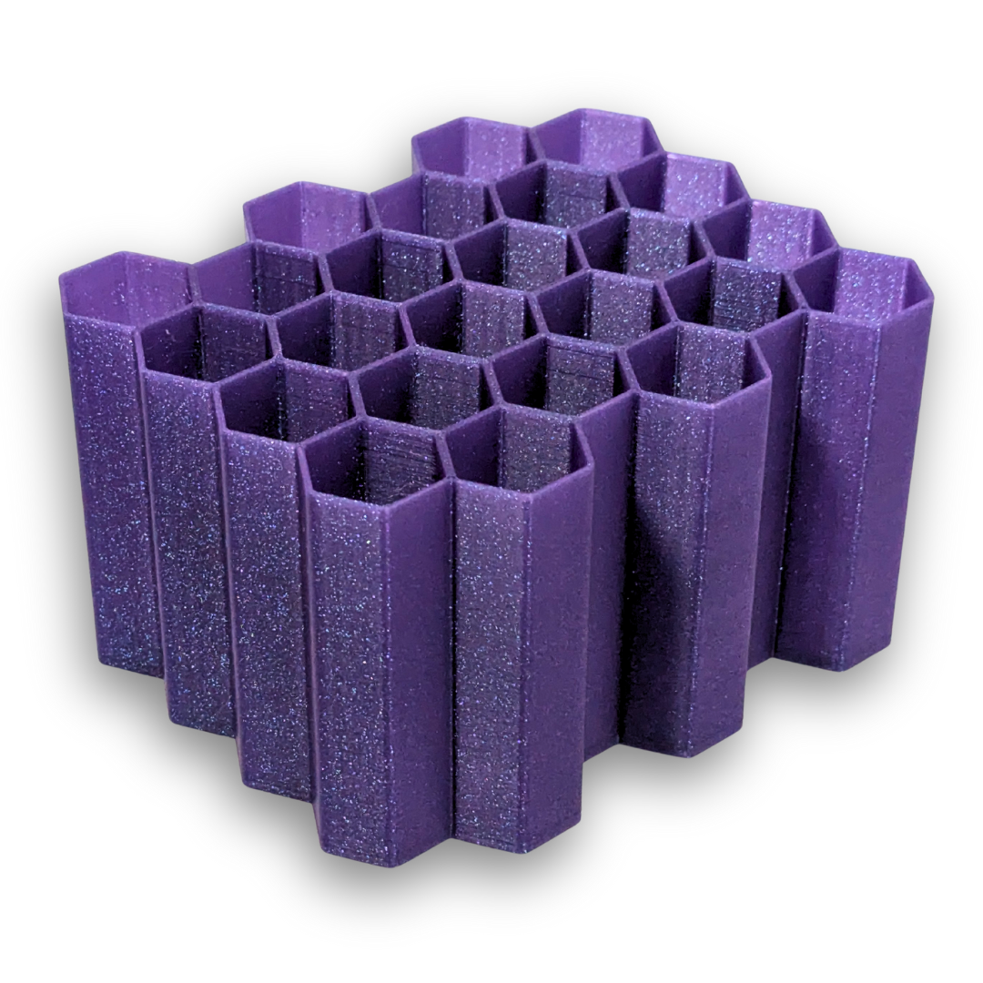 Hexagon Brush & Tool Holder – The Perfect Organizer for Blending Brushes & More!