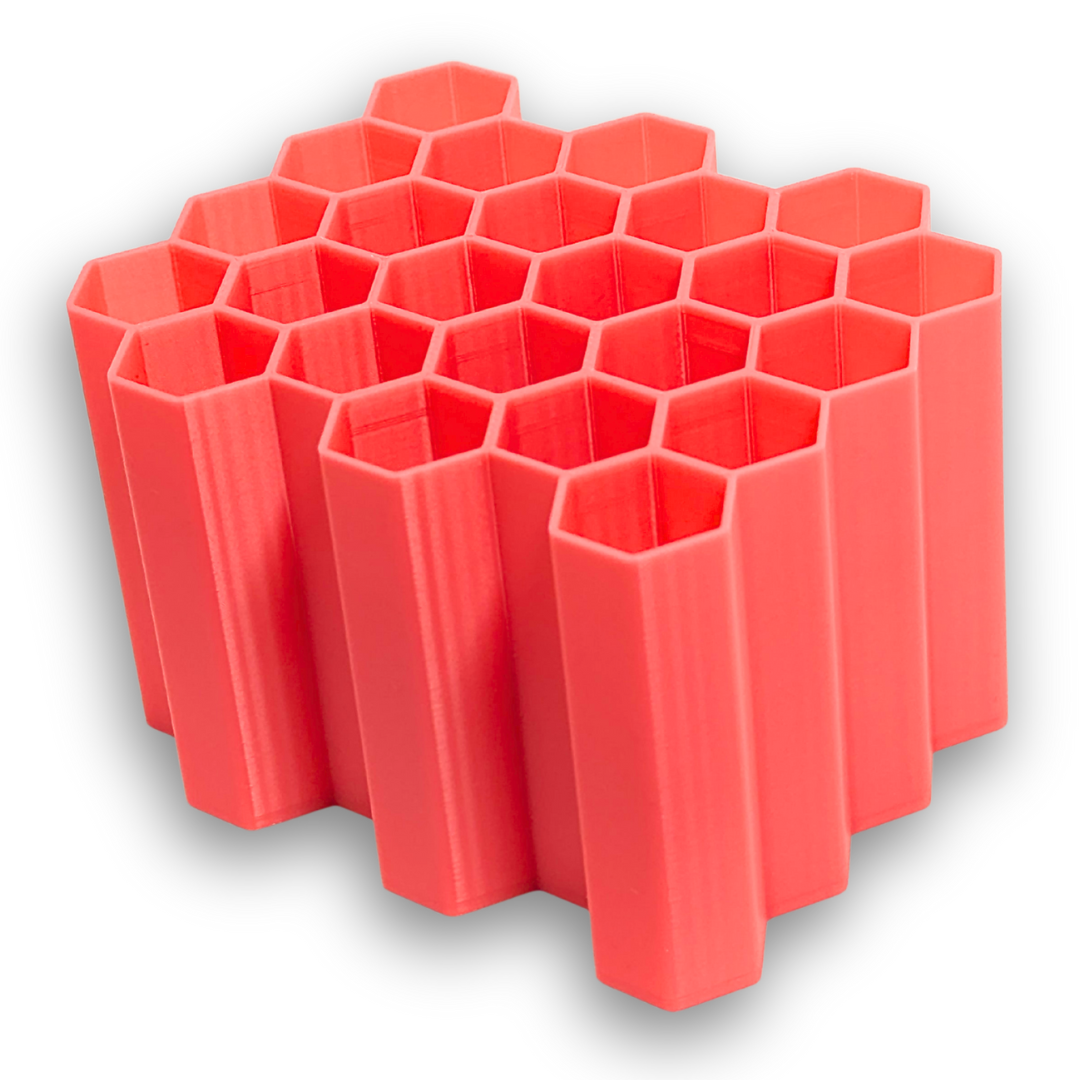 Hexagon Brush & Tool Holder – The Perfect Organizer for Blending Brushes & More!