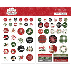 Holly & Ivy Epoxy Dies Paper - 2 Sheets