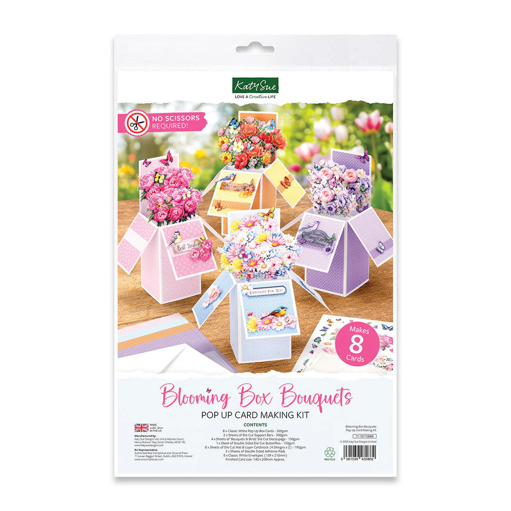 Blooming Box Bouquets Pop Up Card Making Kit