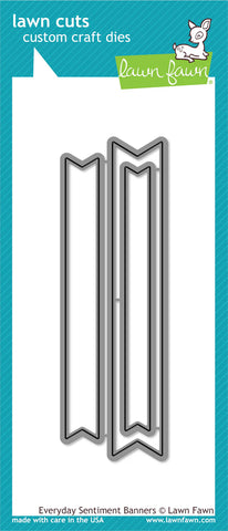 Everyday Sentiments Banner Dies