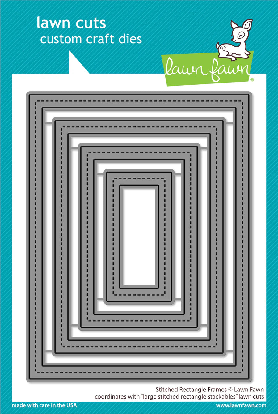 Stitched Rectangle Frames – Starry Night Creations
