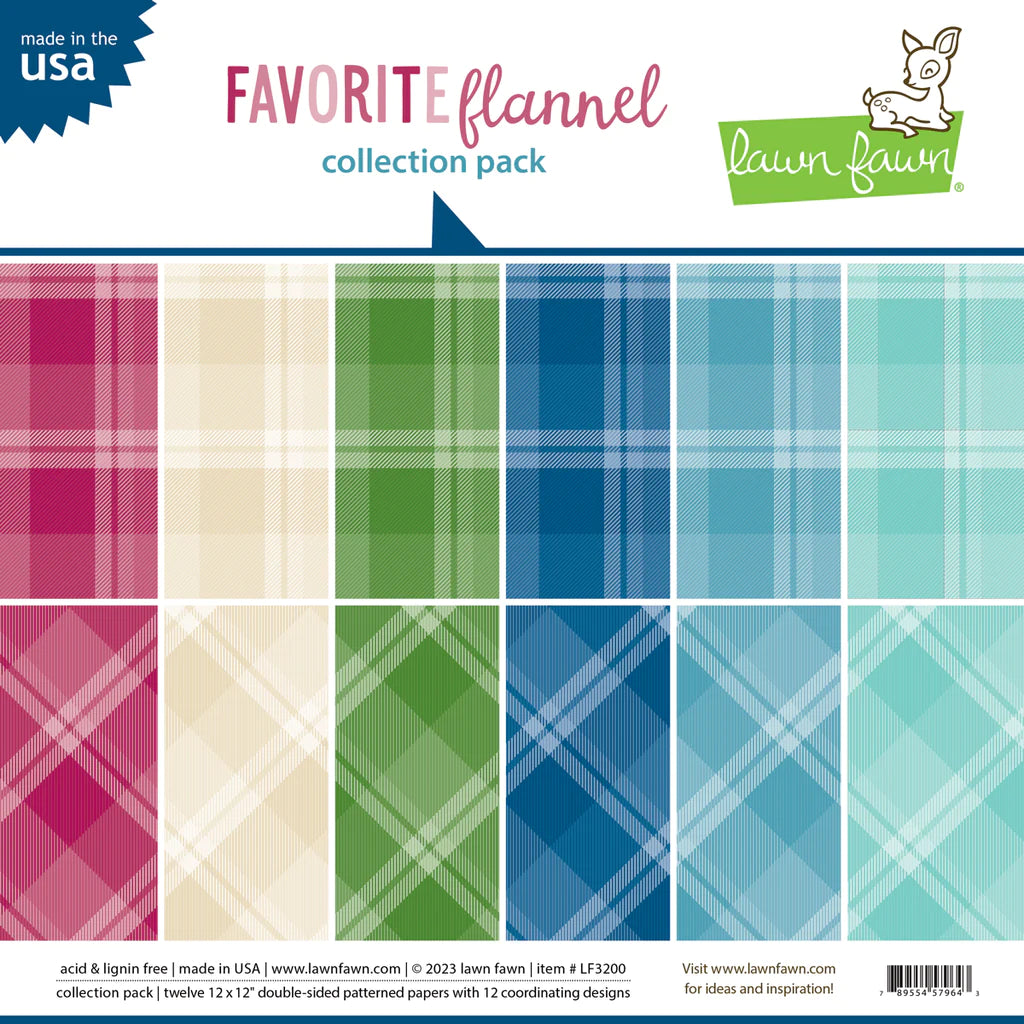 Favorite Flannel Collection Pack, 12x12