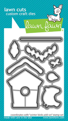 Winter Birds Add-On Lawn Cuts Die Set