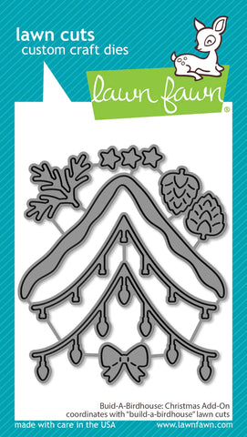 Birdhouse Christmas Add-On Lawn Cuts Die Set