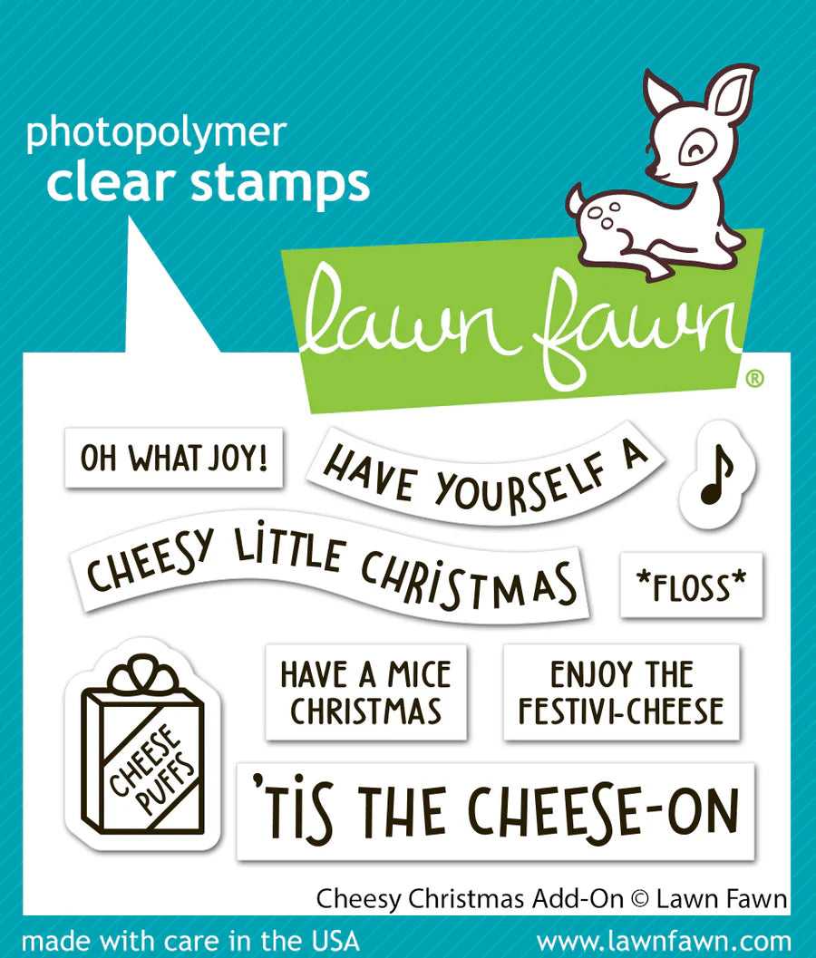 Cheesy Christmas Add-On Stamp Set