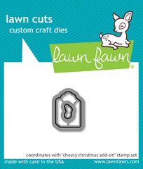 Cheesy Christmas Add-On Lawn Cuts Die