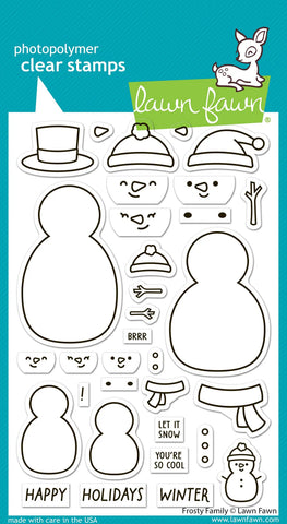 Frosty Family Stamps
