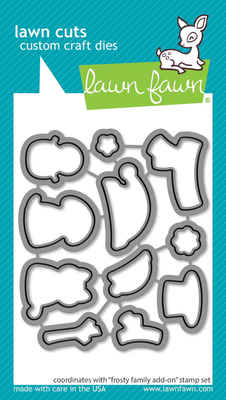 Frosty Family Add-On Lawn Cuts Dies