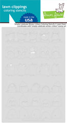 Simply Celebrate Winter Critters Stencils