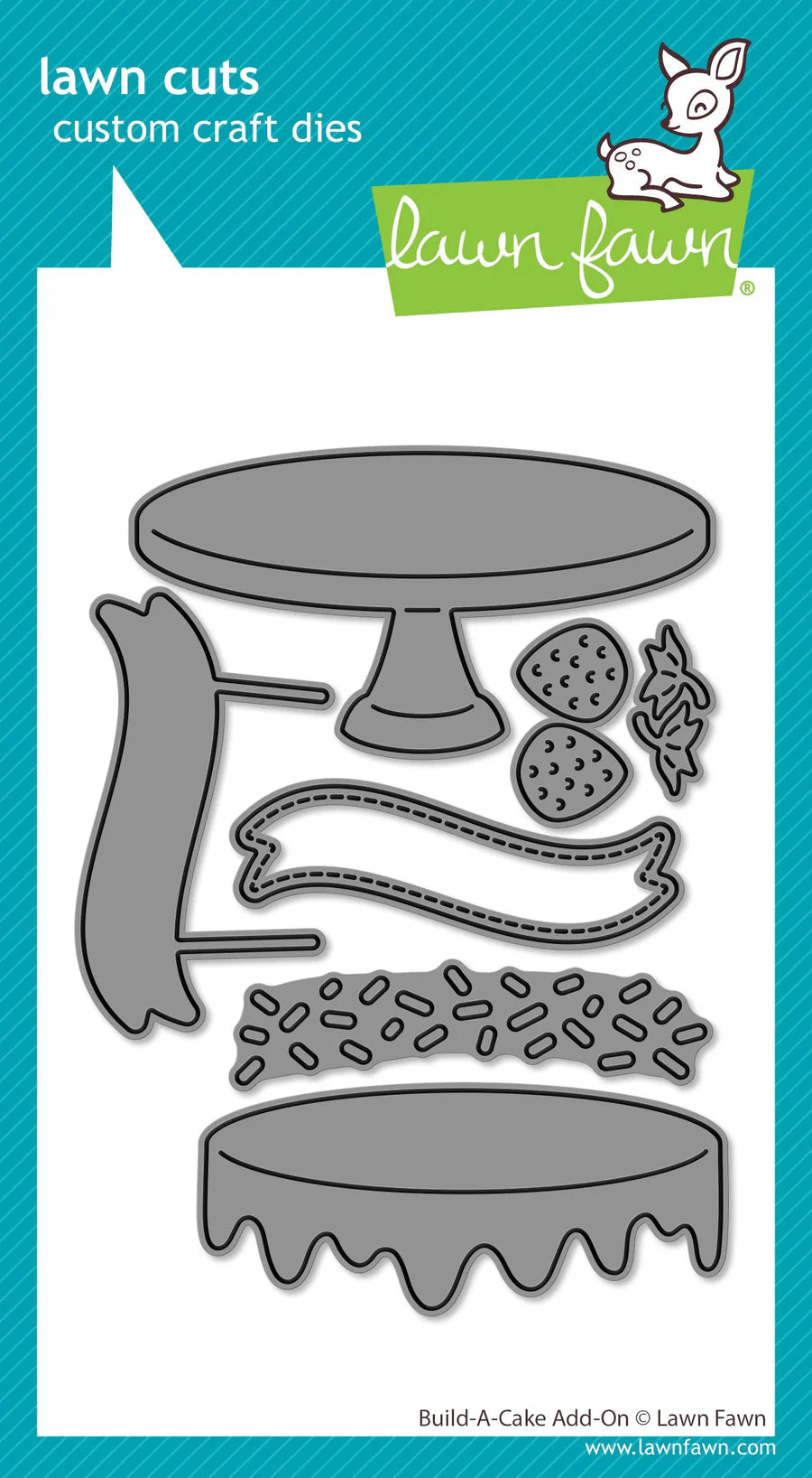 Build-A-Cake Add-On Lawn Cuts Die Set