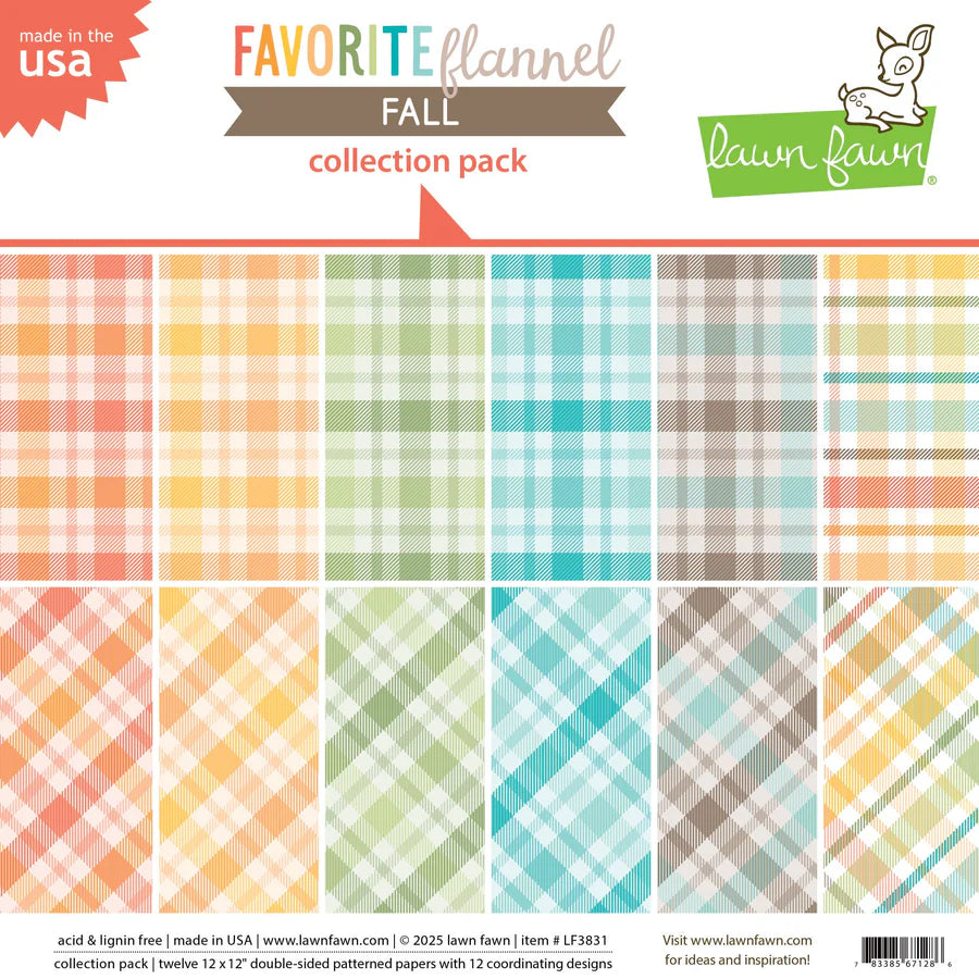 Favorite Flannel Fall 12x12 Collection Pack