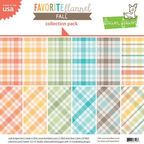 Favorite Flannel Fall 12x12 Collection Pack