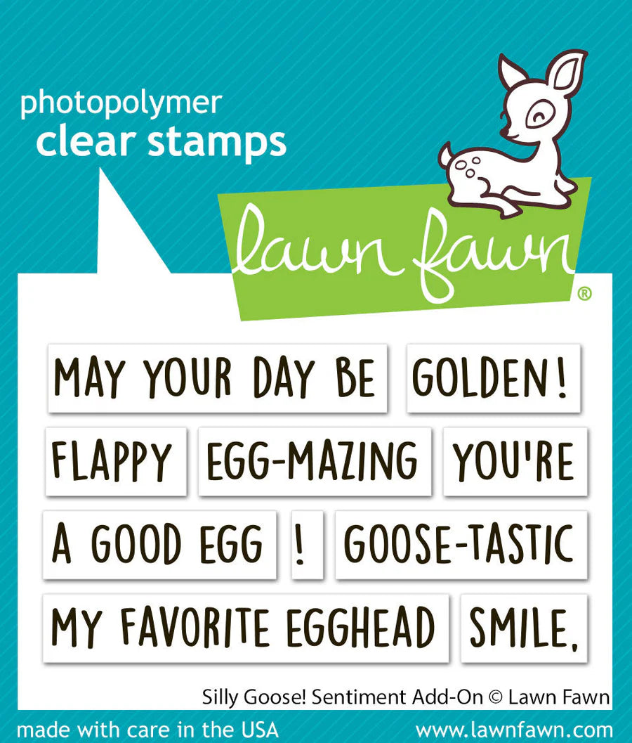 Silly Goose! Sentiment Add-On Stamp Set