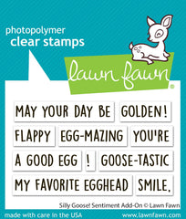 Silly Goose! Sentiment Add-On Stamp Set