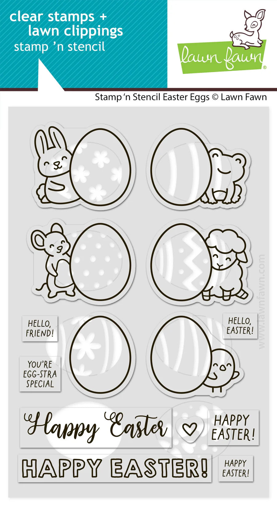 Stamp'n Stencil Easter Eggs