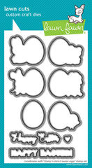 Stamp'n Stencil Easter Eggs Lawn Cuts Dies