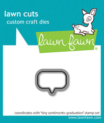 Tiny Sentiments: Graduation Lawn Cuts Die