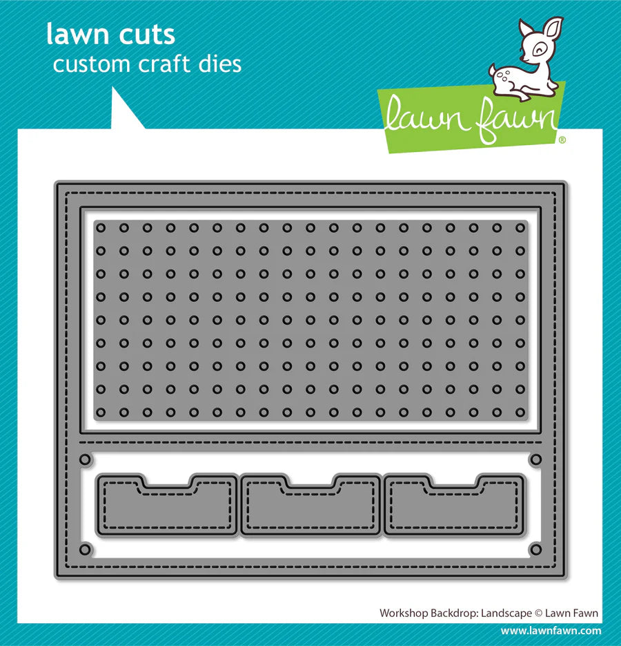 Workshop Backdrop: Landscape Lawn Cuts Dies