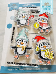 Jolly Penguins Clear Stamp Set