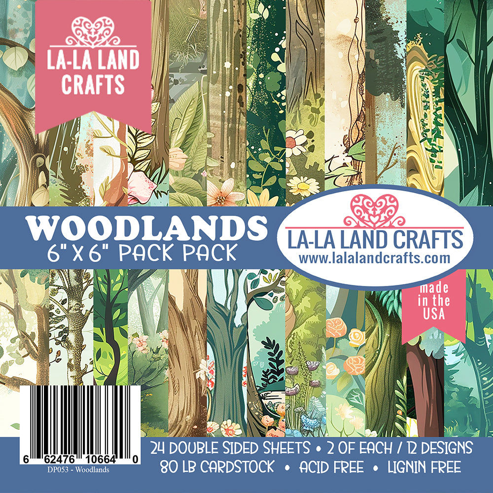 Woodlands 6x6 Paper Pack