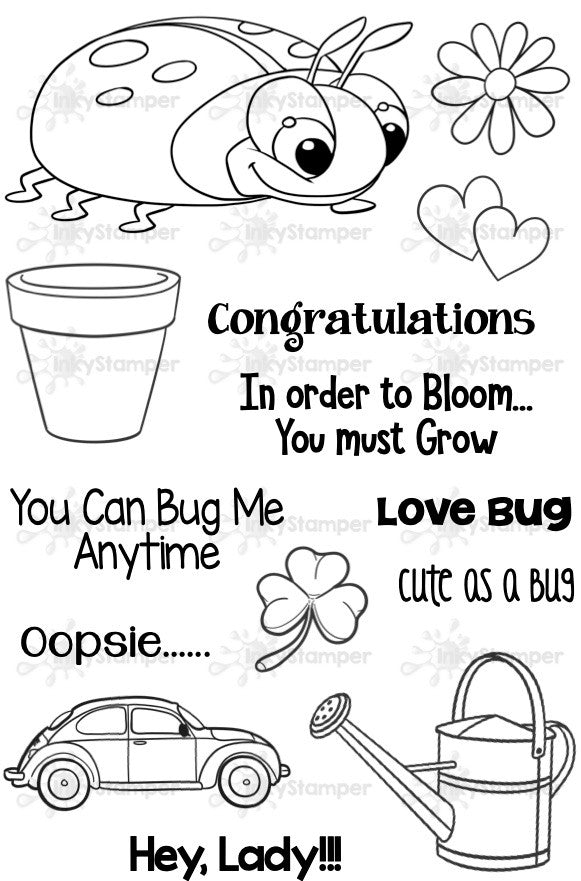 Ladybug Stamp and Die Set