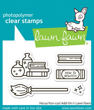 Lawn Cuts Hocus Purrcus Add On Stamp Set