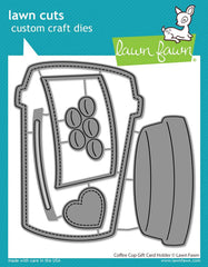 Coffee Cup Gift Card Holder Die Set