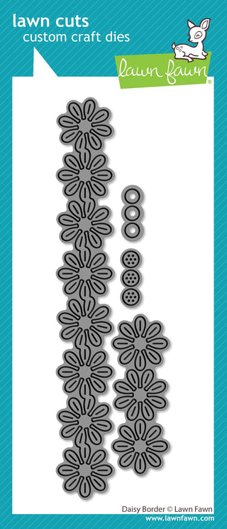 Lawn Fawn Daisy Border Lawn Cuts Dies