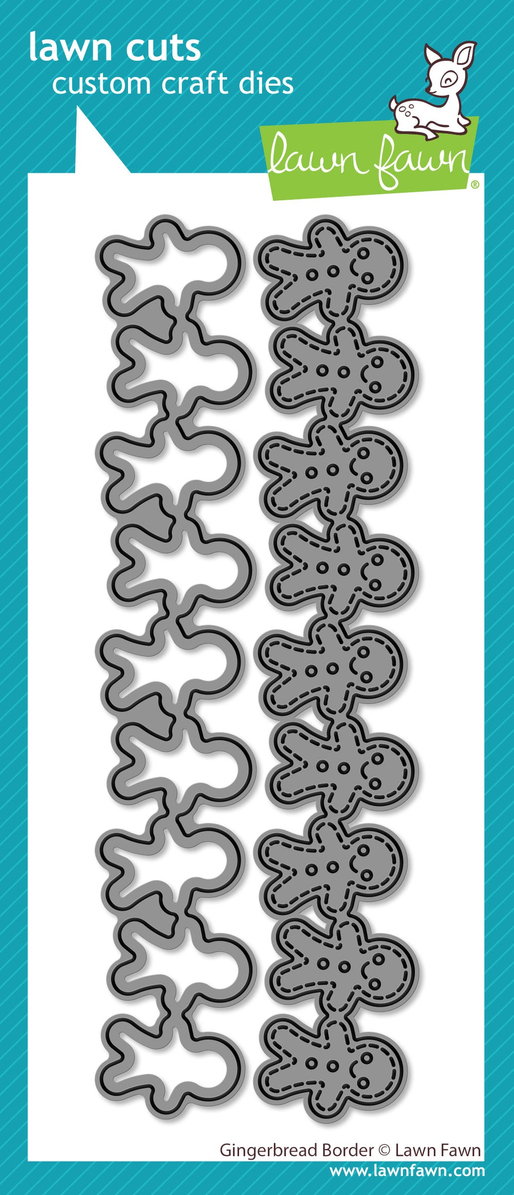Gingerbread Border Die