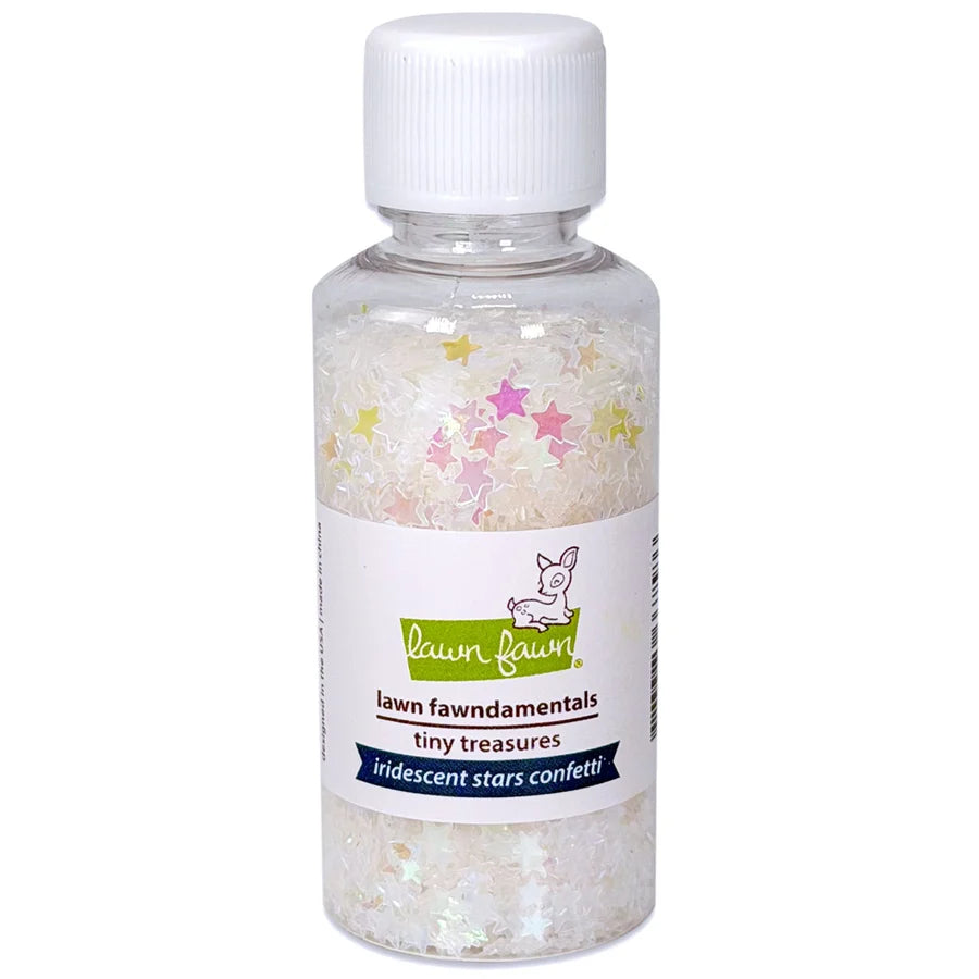 Iridescent Stars Confetti