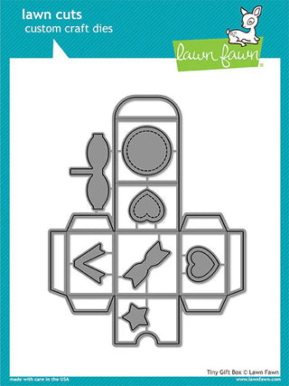 Lawn Fawn Tiny Gift Box Die Set