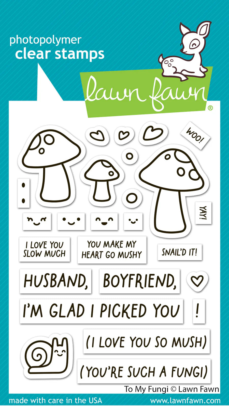 To My Fungi Stamp Set
