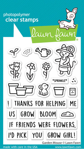 Garden Mouse Stamp Set